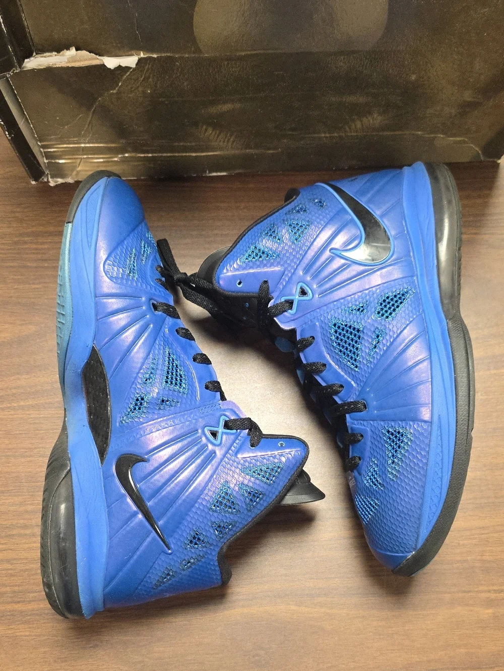 Nike LeBron 8 PS Varsity Royal Sneakers 441946-400 Men's 11.5